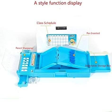 Estuche de papelería Creativo multifunción Automático Kawaii Caja de papelería Linda Caja de lápices Multifuncional (Color : B3) (Color : A1)