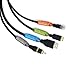 Dotz Cord ID Pro Cord and Cable Identification System, 12 Count, Assorted Colors (DCI171M-C)