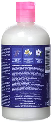 SheaMoisture Silicone Free Shampoo for Dry Hair Sugarcane Extract and Meadowfoam Paraben Free Shampoo 13 oz - Thumbnail 4