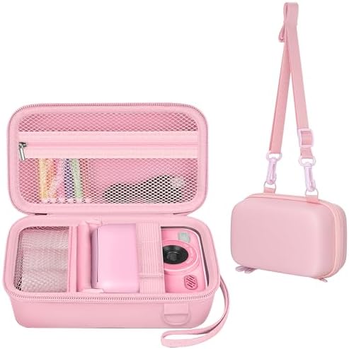 Leayjeen Kids Camera Case Compatible with Cimizi/Gofunly/Aasonida/CAMCLID/LETSHAHA Kids Instant Print Camera, Kids Instant Camera for 1080P Printed Photos,Birthday Gifts for Kids-Pink(Case Only) Leayjeen Kids Camera Case Compatible with Cimizi/Gofunly/Aasonida/CAMCLID/LETSHAHA Kids Instant Print Camera, Kids Instant Camera for 1080P Printed Photos,Birthday Gifts for Kids-Pink(Case Only)