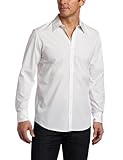 Calvin Klein Men's Non-Iron Striped Button-Front Shirt