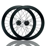 Protection de la chambre à air : la jante en fibre de carbone est associée à des coussinets de pneu haute pression for protéger la chambre à air des crevaisons causées par les rayons, garantissant une conduite sûre et sans souci (PACKAGE INCLUS).