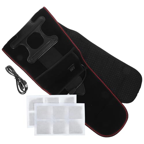 Faja lumbar eléctrica con calefacción USB ajustable para mujeres