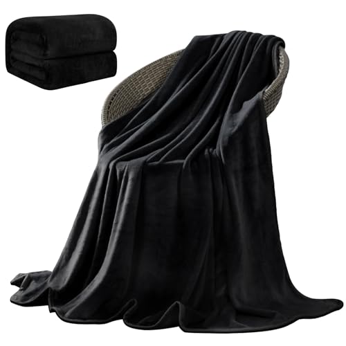Ninonly Manta Para Sofá De Franela 150x200cm 300gsm Mantas Para Cama Calientes Y Cómodas 300gsm Manta Sofa Invierno Polar Colcha Multiusos Sofá, Plaid Para Cama, Manta Foulard Negro Ninonly Manta Para Sofá De Franela 150x200cm 300gsm Mantas Para Cama Calientes Y Cómodas 300gsm Manta Sofa Invierno Polar Colcha Multiusos Sofá, Plaid Para Cama, Manta Foulard Negro