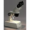 AmScope SE306R-A-E Digital Forward-Mounted Binocular Stereo Microscope, WF10x Eyepieces, 20X and 40X Magnification, 2X and 4X Objectives, Upper and Lower Halogen Lighting, Reversible Black/White Stage Plate, Arm Stand, 120V, Includes 0.3MP Camera and Software