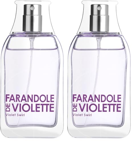 COTTAGE Eau de Toilette Farandole de Violette - 50 ml (Lot de 2)