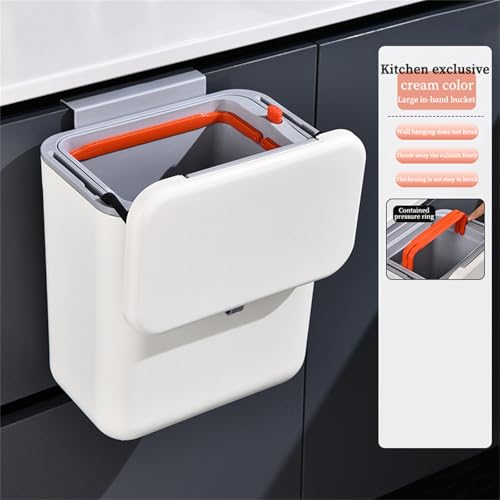 Caneca colgante de compostaje para bajo fregadero 9L miniatura 5