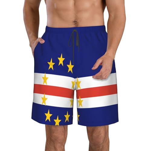 Men's Beach Shorts Quick Dry Comfortable Loose Drawstring Gym Running Swimsuit Pants with Pockets