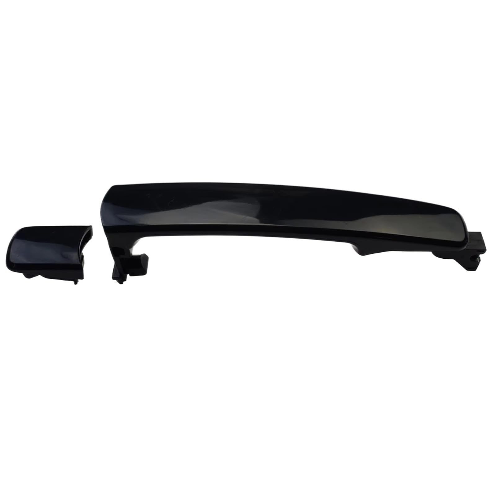 Feoosvx Black Other Side For Nissan For Rogue For Murano Chrome/Black Exterior Outside Door Handle Caps Front Rear Left Or Right Door Handle Handle Side(Black Other Side)