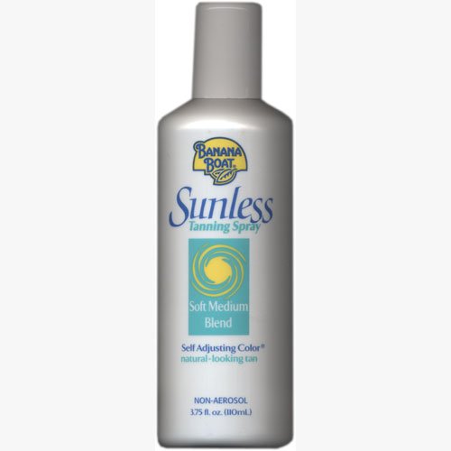 Banana Boat Sunless Tanning Spray Soft Medium Blend 3.75oz