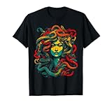 Greek Mythology Medusa Womens Tops T-Shirt