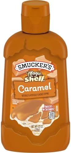 Smucker's Magic Shell Caramel Flavored Topping, 7.25 Ounces