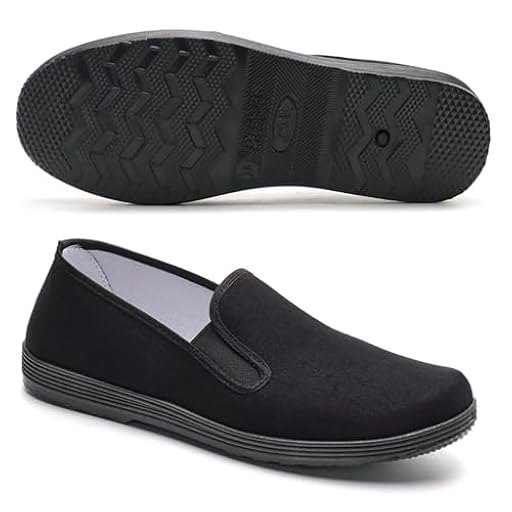 Zapatos de Tela para Artes Marciales Calzado Tradicional Chino de Tai chi y Kung fu Zapatos de Lona para Hombres y Mujeres. Black EU Size 39 | Ya disponible en tu tienda friki favorita! En mundofriki.es!