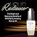 Lira Clinical MYSTIQ iLuminating Beauty Oil - Vitamin C Face Oil with Plant Stem Cell Extract - Hydrates Skin with Argan, Baobab with Antioxidants - Facial Drops for Daily Skincare Routine - 0.5 Oz