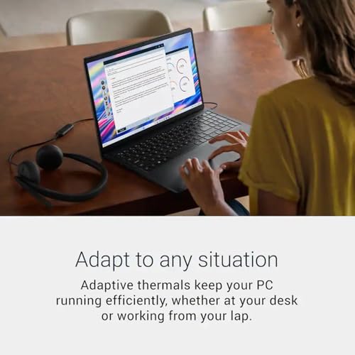 Image of Dell Inspiron 15.6 inch Touchscreen Student Business Laptop with AI Copilot