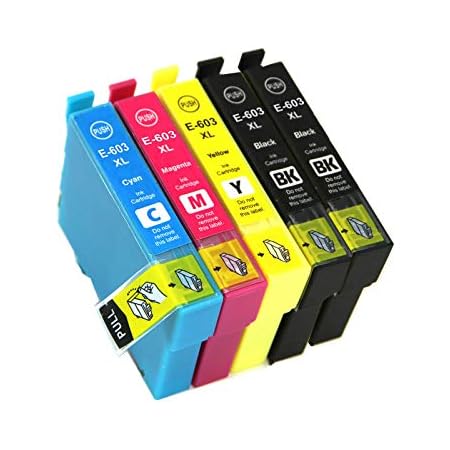 Ink Cartridges for Epson 603XL Compatible with Epson Expression Home XP-2100 XP-2105 XP-3100 XP 