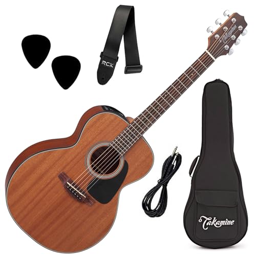 Takamine GX11MENS – Guitare Mini Auditorium Electro + Housse - Les Beatles, Paul McCartney, John Lennon, RIngo Starr, George Harrison Takamine GX11MENS - Guitare Mini Auditorium Electro + Housse