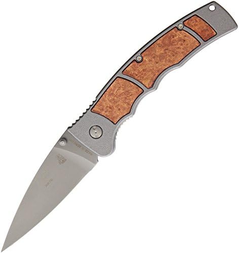 Eickhorn Solingen Eagle Linerlock Wood Inlay