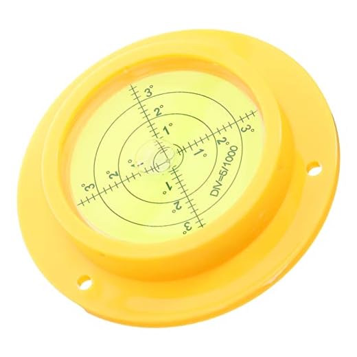Portable Bubble Level Tool with Base Spirit Level for Accurate Measurements in Rvs Campers Tripods and More Compact Design for Easy Carrying