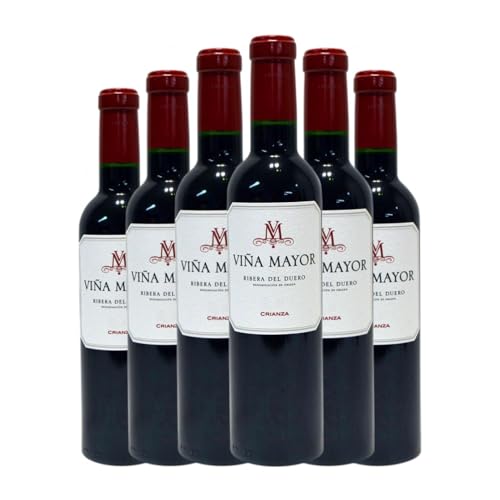 Viña Mayor Tempranillo Crianza 37 cl – Vino Tinto Premium en Caja de 6 Viña Mayor Tempranillo Crianza 37 cl – Vino Tinto Premium en Caja de 6