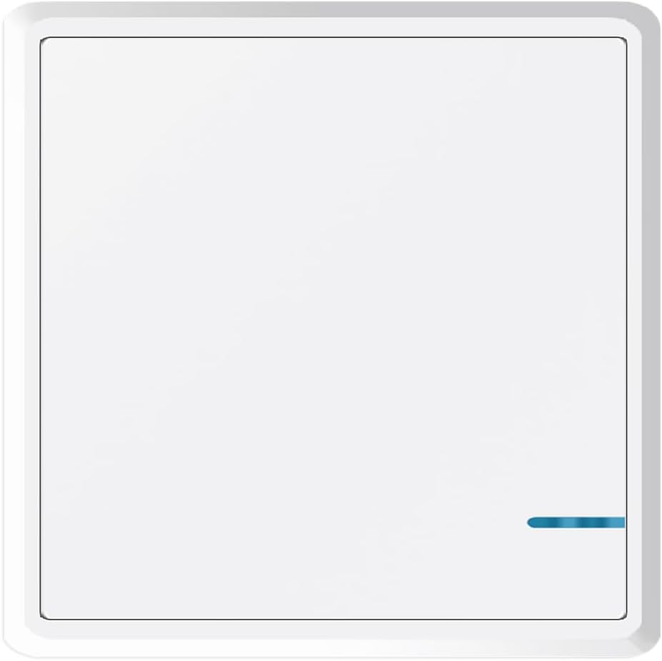 Wireless Switch 230v,NineLeaf Wireless Light Switch,1000W Ideal for Celling Lights,Lamps,Fans,IP66 Waterproof,No Wiring for Residential and Commercial(Only Panel)