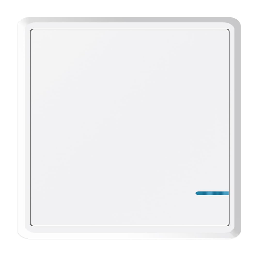 NineLeaf Wireless Wall Switch Panel, Wireless Lights Switch, No Wiring Ideal for LED Bulb Lights, IP66 Waterproof (Only Panel)