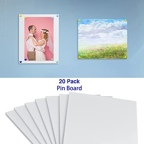 20 Pack 11In X 14In Foam Board, 0.2In Thick White Polystyrene Foam Board Sheet, Poster Boards Signboard For Crafts, Projects, Photo Framing, Art Display #TOP5