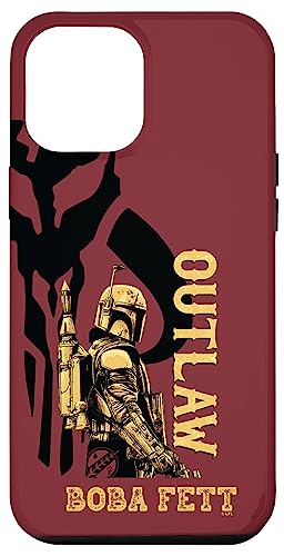 Coque Star Wars iPhone 12 Pro Max Boba Fett Outlaw le cadeau parfait pour passionné