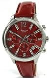 Sheen Casio Damen-Armbanduhr Chronograph Quarz Leder SHE-5020L-4AEF