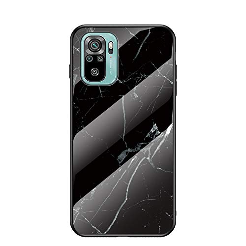 �X�}�z�P�[�X �Ή��@�� for Redmi Note 10 4G / Note 10S 4G �yPC�p�l�� + TPU�\�t�g�V�F�� + �����K���X�z3in1�X�}�z�P�[�X Black