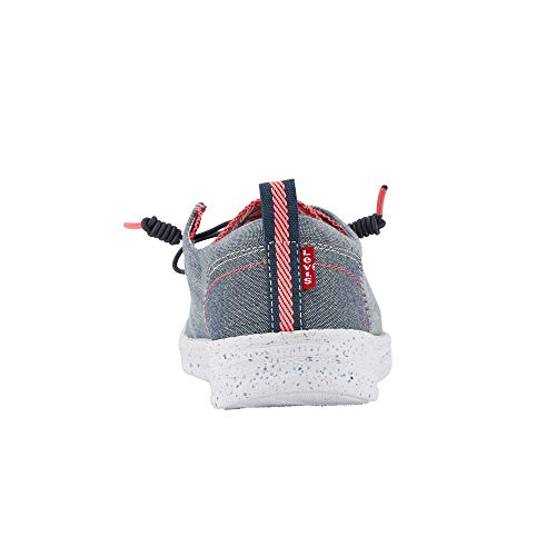 Levi's Kids Newt CHMB Slip-on Unisex Chambray Fashion Sneaker Shoe3