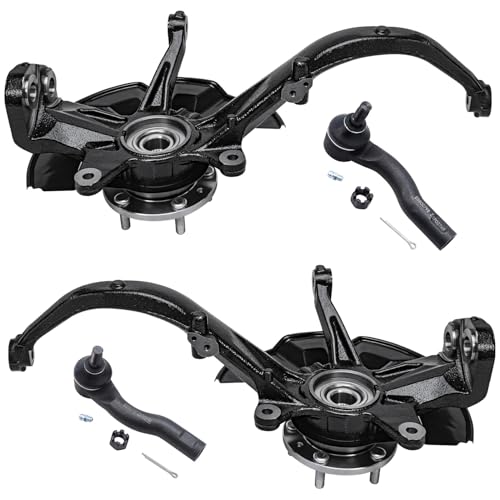 Detroit Axle - Front 4pc Steering Knuckles Kit for 2010-2012