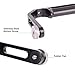 DF DIGITALFOTO Universal L Bracket Handle Gimbal Accessories,Mounting Monitor/Microphone with Bean Grip Compatible with DJI Ronin S/SC,RS2/RSC2/RS3/RS4/Mini/Pro,Zhiyun Crane V2/M/2,Moza Air 2 etc