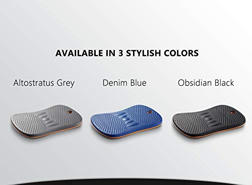 FEZIBO Wobble Balance Board (Medium, Black) - Image 6