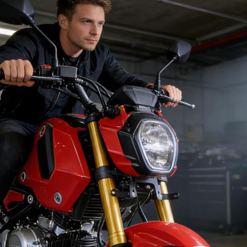 Support moto pour conduite de nuit et voyage extérieur - 3