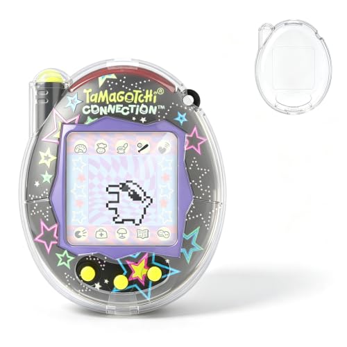 Image of for Tamagotchi Connection V3 Case, Clear Hard PC Drop-Proof Protective Cover, Transparent Portable Carrying Storage Case for Tamagotchi Connection Accessories (Cover Only), Translucent