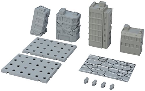 Bandai Ultraman Set Edificios diorama urbano estable que evita la caída de tus figuras