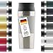 Produktbild Blumtal Thermobecher 350 ml - Kaffeebecher to go aus Edelstahl - auslaufsicherer Isolierbecher kalt/heiß - Mug mit 360° Trinköffnung - Thermosbecher mit Quick-Press-Verschluss - Coffee Mug - Grau