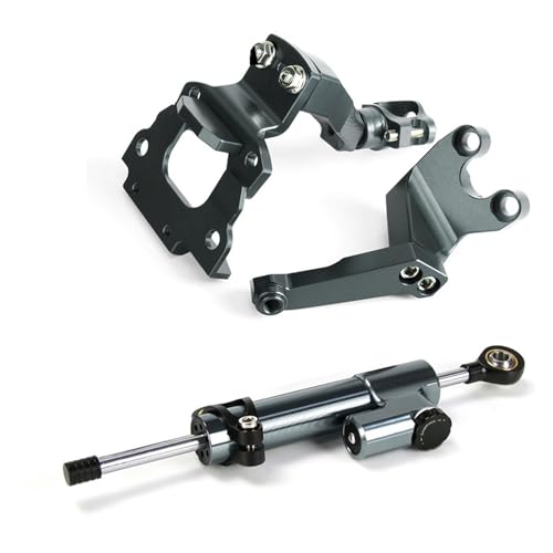Support amortisseur de direction en carbone véritable pour moto Kawasaki Z650 2017-2023