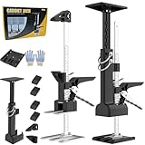 KJE 2PCS Cabinet Jacks for Installing Cabinets, Labor Saving Arm Jack with 330 LBS,0 to 23.4 inches, Hand Lifting Jack Tool, Adjustable 3rd Hand Support System, Cabinet Installation Tools