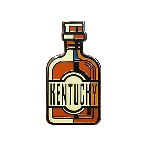 Vagabond Heart Kentucky Lapel Pin - Kentucky Enamel Pin - Bourbon Souvenir