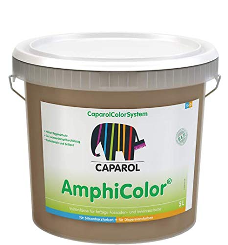 Caparol Amphicolor Emulsion Solid Tone Paint Indoor/Outdoor Ochre 5 L