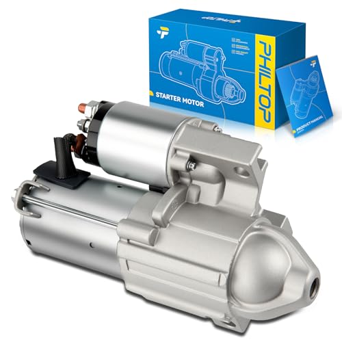 Image of PHILTOP 6491N Starter 1.4KW Compatible with Chevrolet 1997-2005 Century | Starter for Equinox, Malibu, S10, Century, Impala, Cavalier, Grand Am, Rendezvous, G6, Venture, Uplander, Lumina, Montana