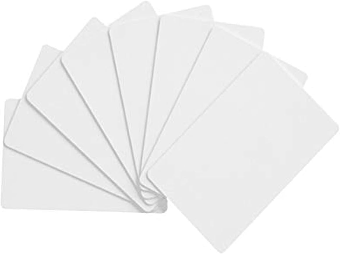 RFID 125khz Cards 25pcs, Rubik 125KHz RFID Card Readable Writable Proximity RFID Plastic Key Blank Cards 125Khz T5567/T5577/T5557 (Pack of 25 Cards)