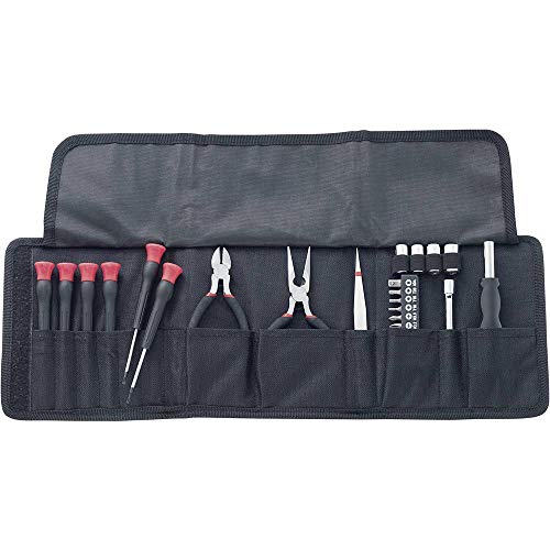 Preisvergleich Produktbild Basetech 814492 Elektronik- u. Feinmechanik Zangen-Set 25teilig