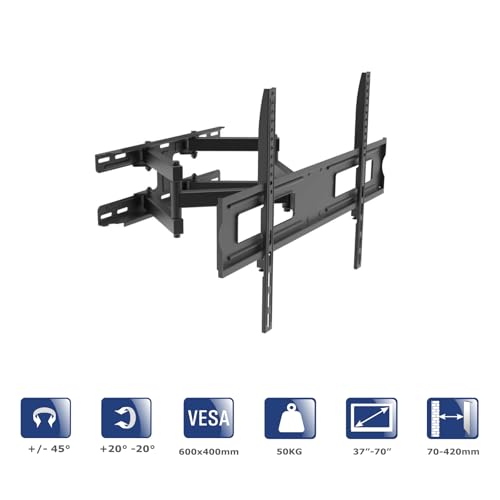 Soporte de televisión para evitar dolor de cuello en salones y estudios 2