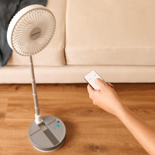 Ventilateur Portable Cecotec EnergySilence 800 FoldAir – 20 cm, 4 Vitesses, Télécommande - vue 8