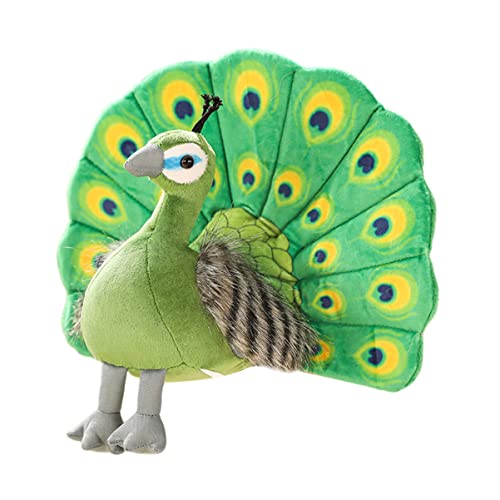 TOYANDONA Paon en Peluche en Peluche en Peluche Paon en Peluche Jouet Paon Trucs Jouets Paon en Peluche Poupée Animal Jouet Paon