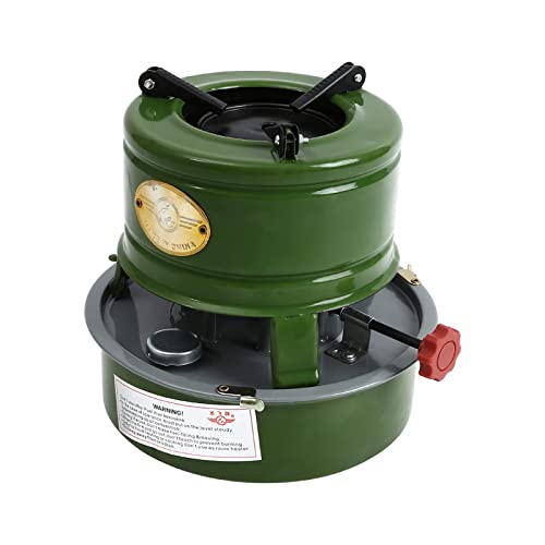 fikujap Petroleumofen für Innenräume Kleiner Tragbarer Outdoor-Camping-Camping, Petroleumheizung Petroleumkocher Heizung Ohne Strom innen Zelt Angeln Nach Hause Mobile