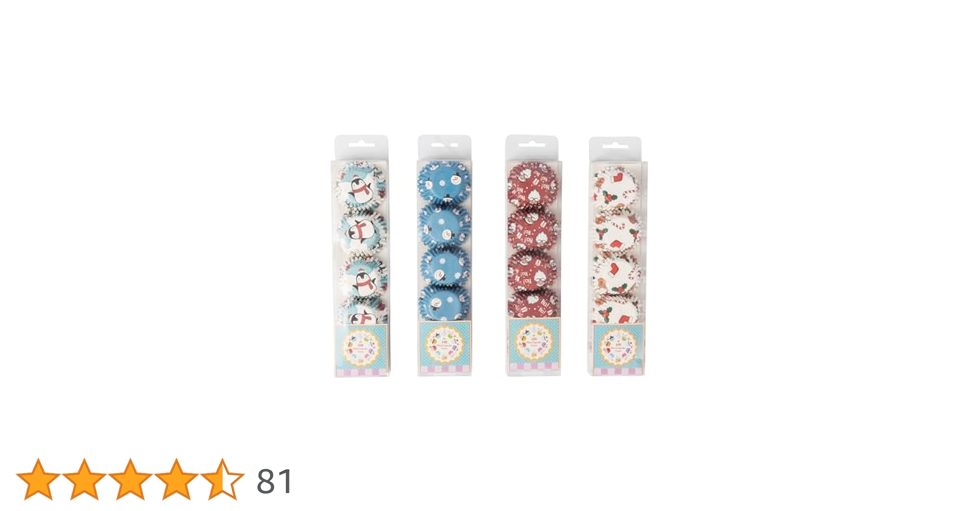 100pcs Of Christmas Cupcake Cases With Cute Snowman Printed Design Mini Paper Muffin Cases For Baking: Cupcake Liners